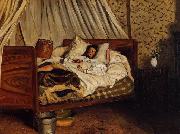 Frederic Bazille Monet after His Accident at the Inn of Chailly painting